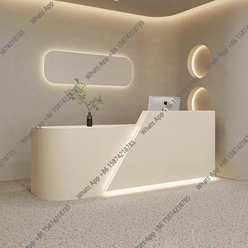 DC MT White Drawers Reception  - Office Furniture Logo recension och pris