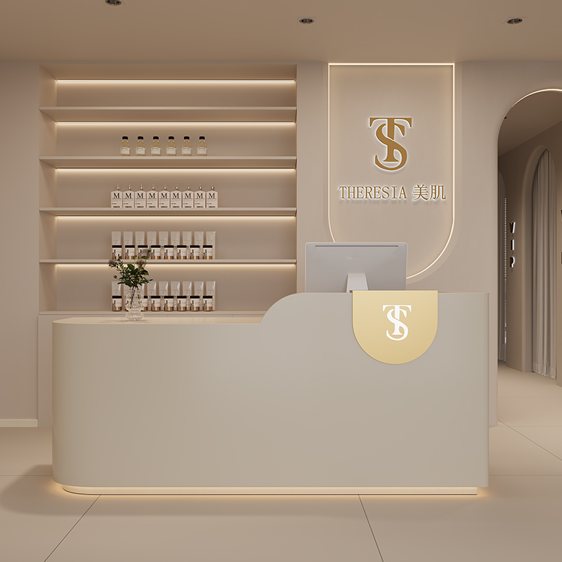 Large Counter Logo Reception D - Office Furniture Logo recension och pris
