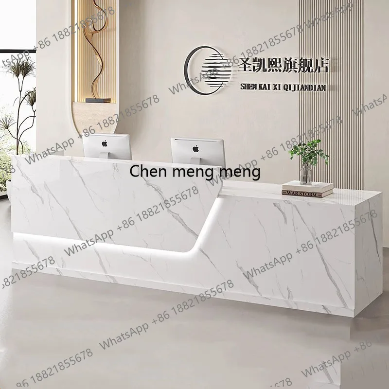 F182 Salon Modern Reception De - Office Furniture Logo recension och pris
