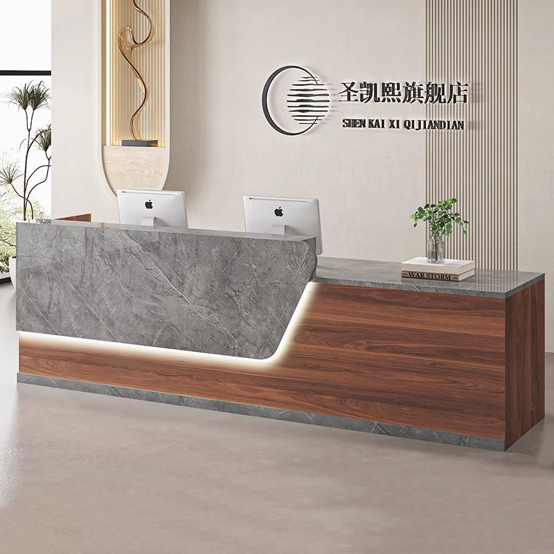Beauty Home Reception Desk Lux - Office Furniture Logo recension och pris