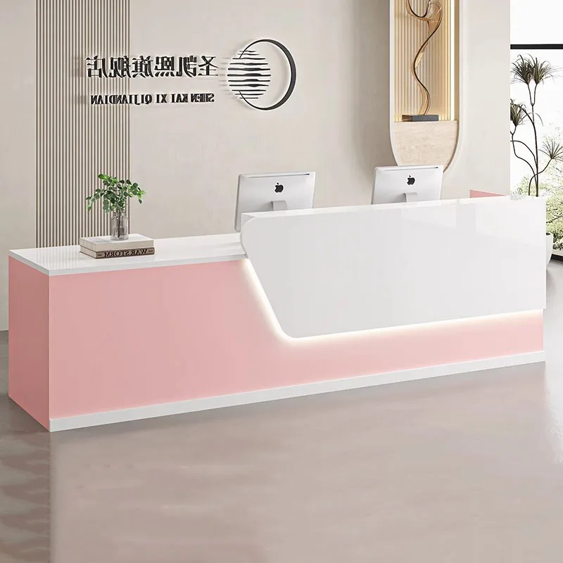 Beauty Home Reception Desk Lux - Office Furniture Logo recension och pris