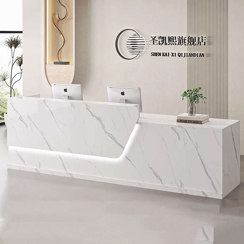 Beauty Home Reception Desk Lux - Office Furniture Logo recension och pris