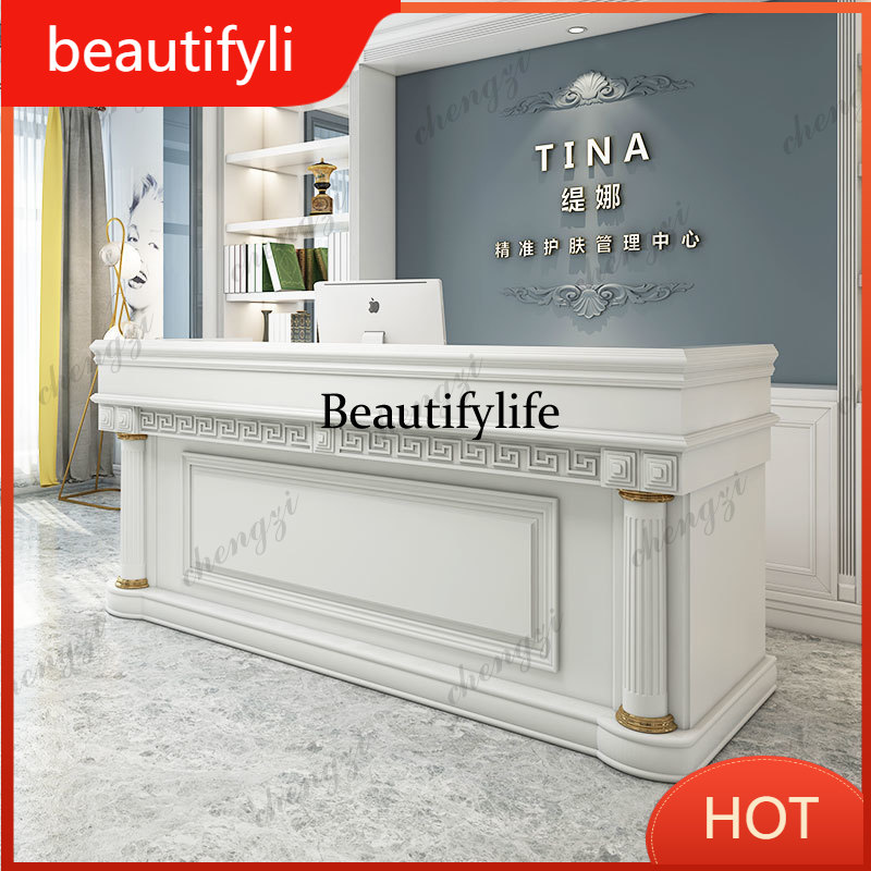 A139 Large Beauty Clinic Recep - Office Furniture Logo recension och pris