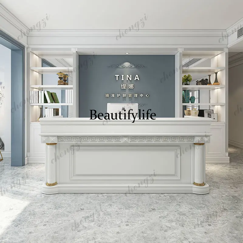 A139 Large Beauty Clinic Recep - Office Furniture Logo recension och pris