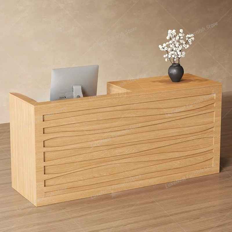 Office Beauty Reception Desk L - Office Furniture Logo recension och pris