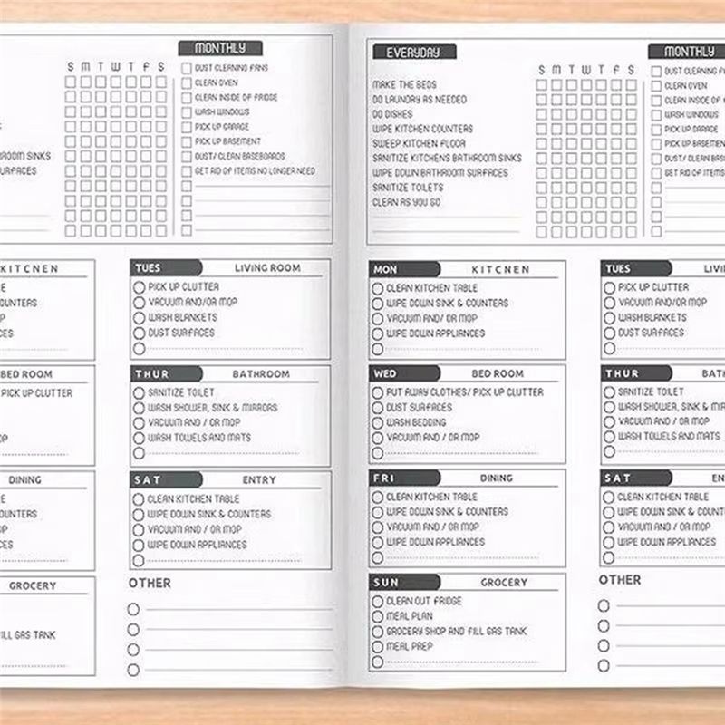 A55F-Cleaning Planner Chore Li - Office Furniture List recension och pris